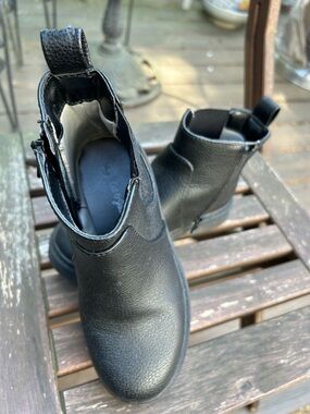 Cat & Jack Little Kids Black Chelsea Boots